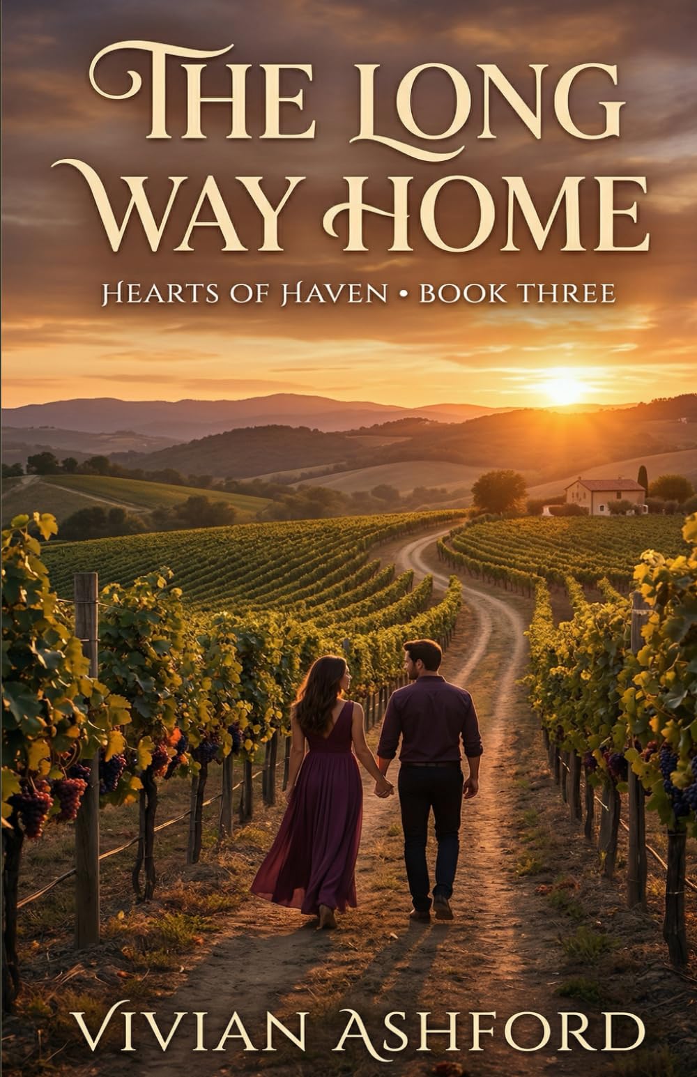 The Long Way Home: A Second Chance Small Town Romance (Hearts of Haven)
