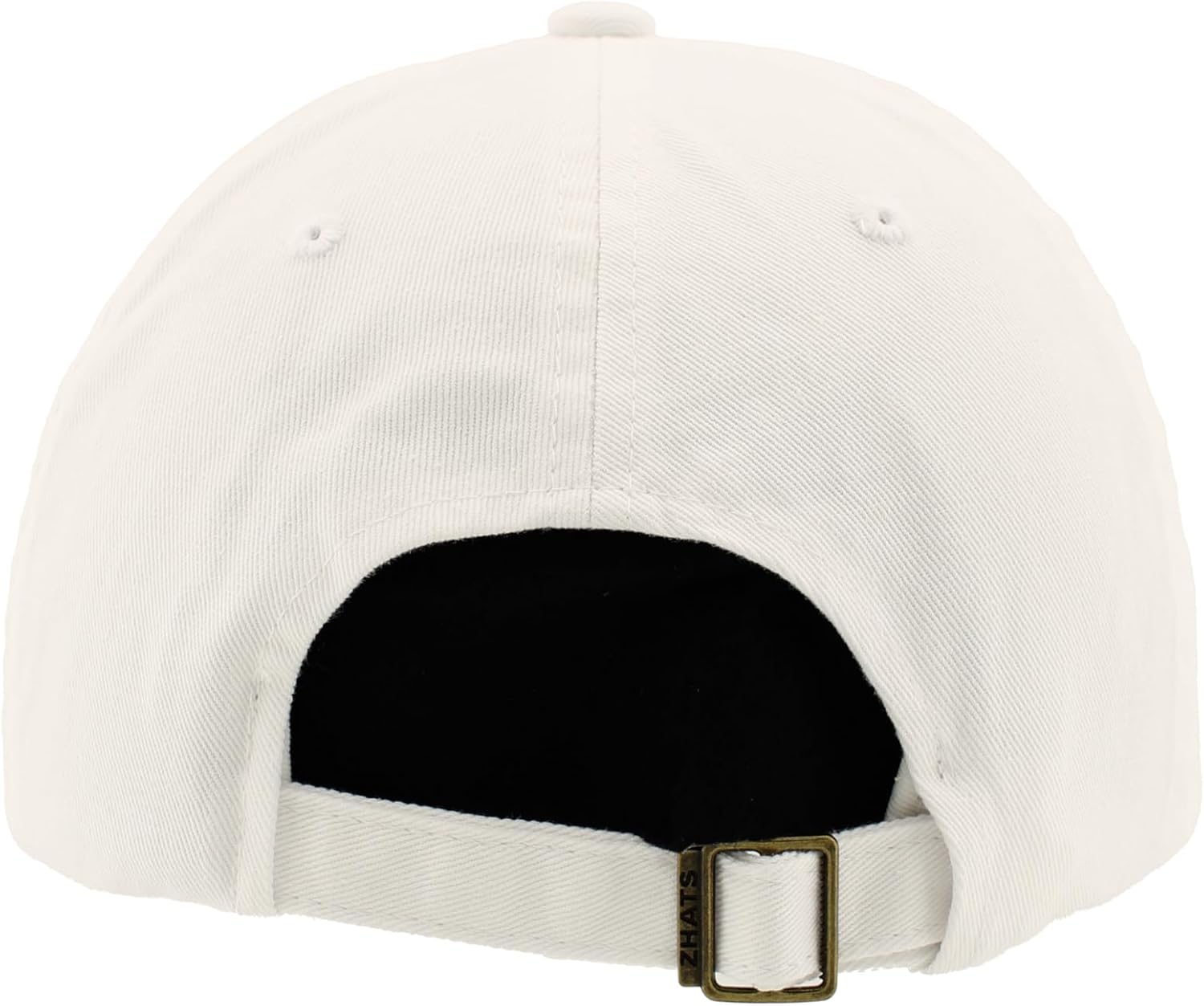 ZHATS NCAA Unisex-Adult NCAA Officially Licensed Hat Scholarship Classic White - Image 4