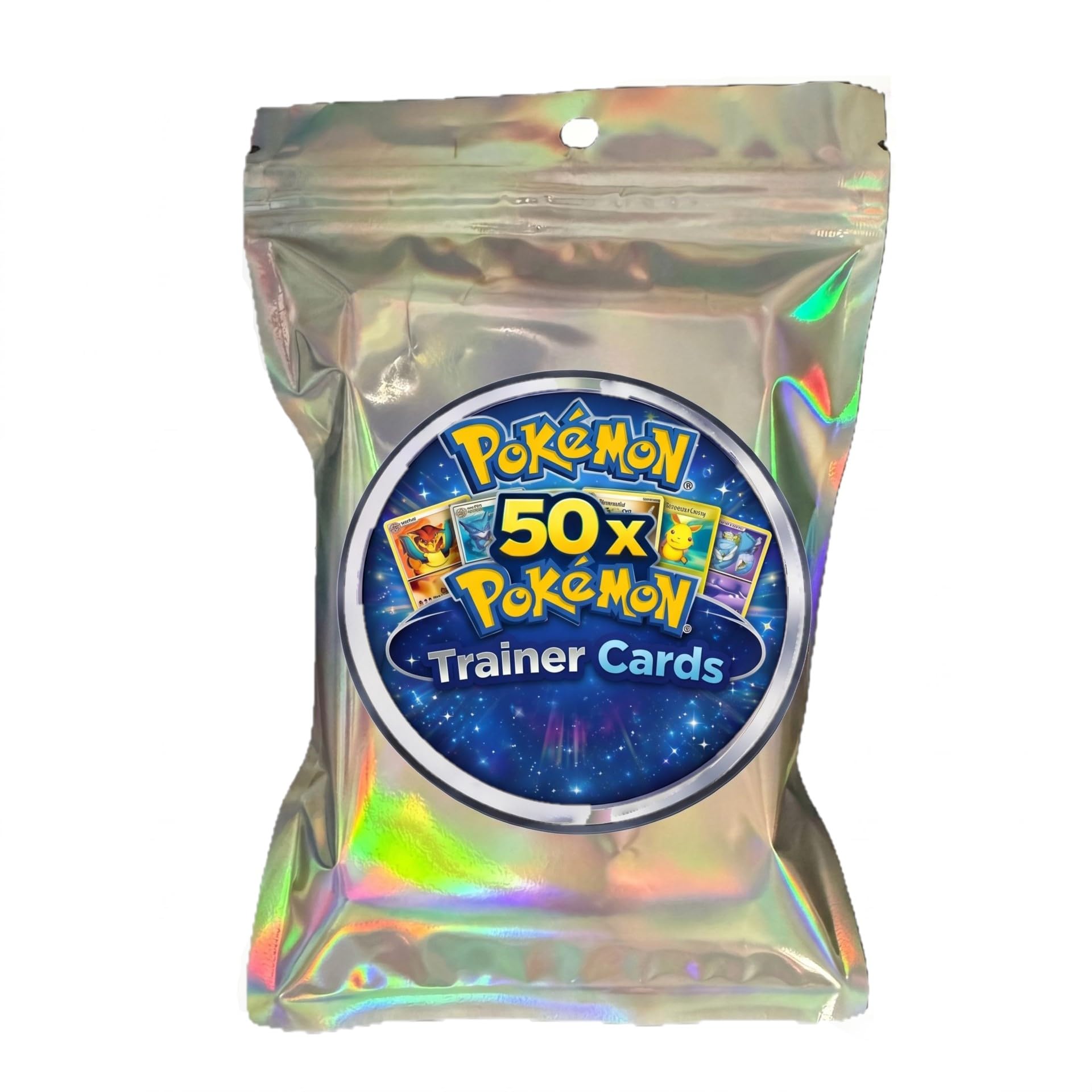 50 Pokémon Trainer Cards Bulk Bundle | Assorted Trainer Lot | Official English TCG Cards | Possible Shinys - Toys & Gamers