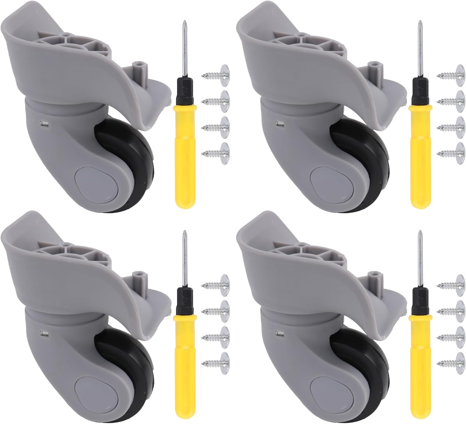 4x Herd Knöpfe Weiß - Universal Ersatz Für Gasherd Backofen