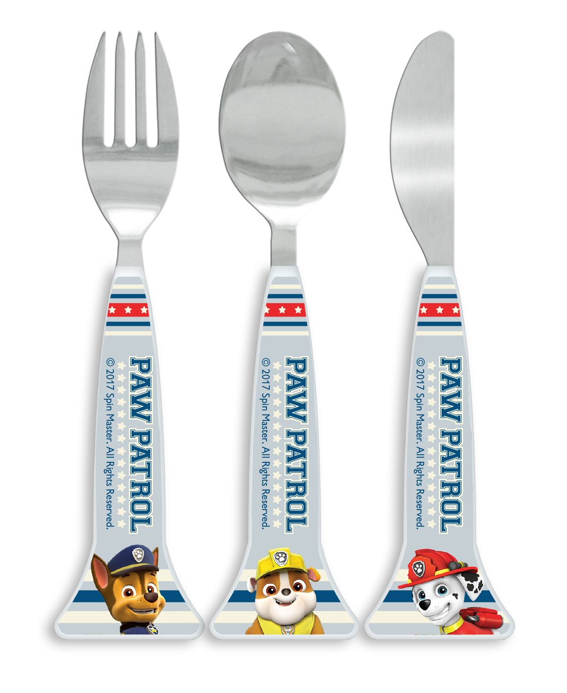 Set De Cubiertos Paw Patrol Para Niña | Cuotas Sin Interés