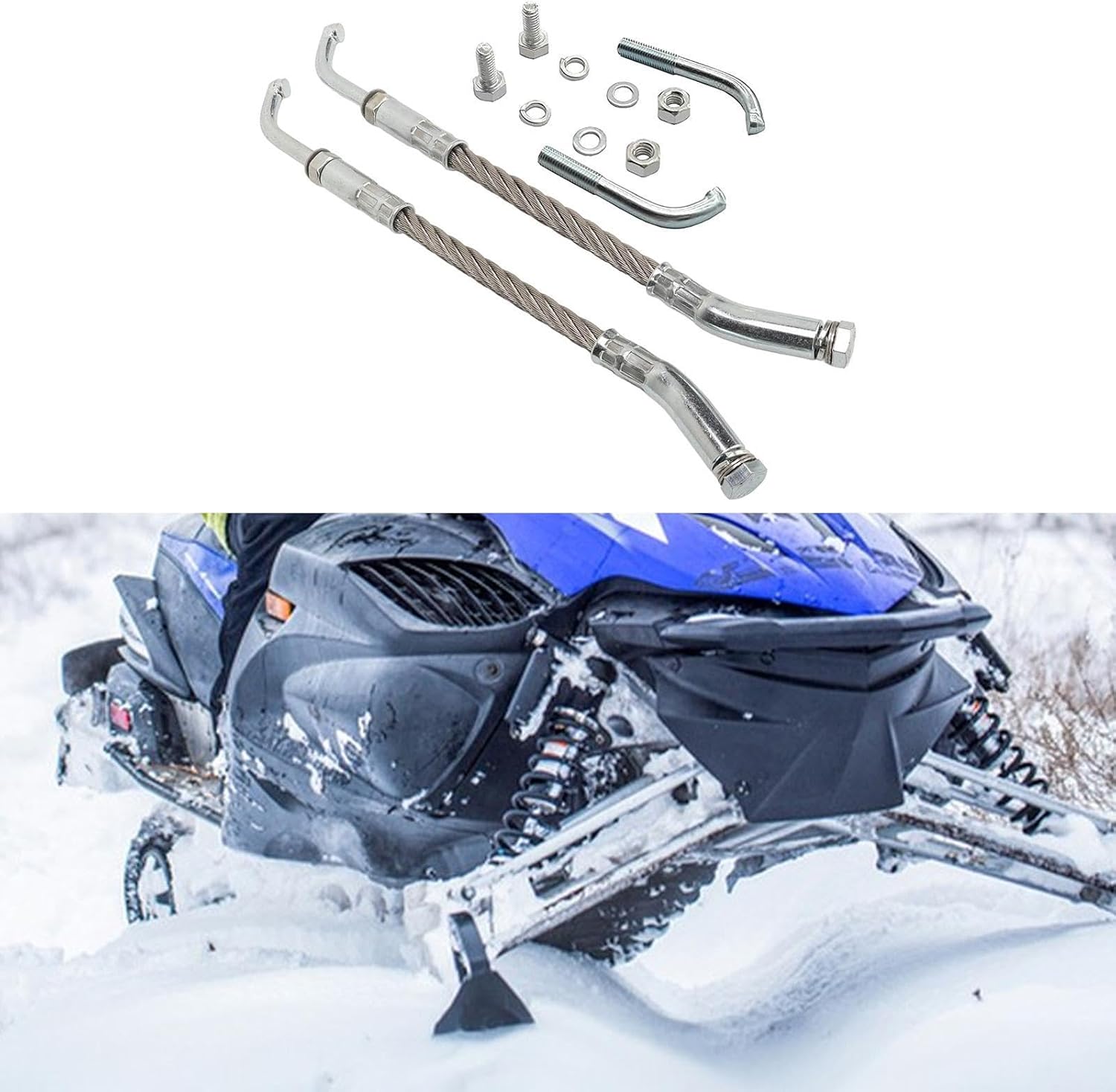 Ice Scratchers Kit, ice scratcher, Parts, Accessories, Premium, High Performance,Snowmobile Ice Scratchers Snow Scratcher