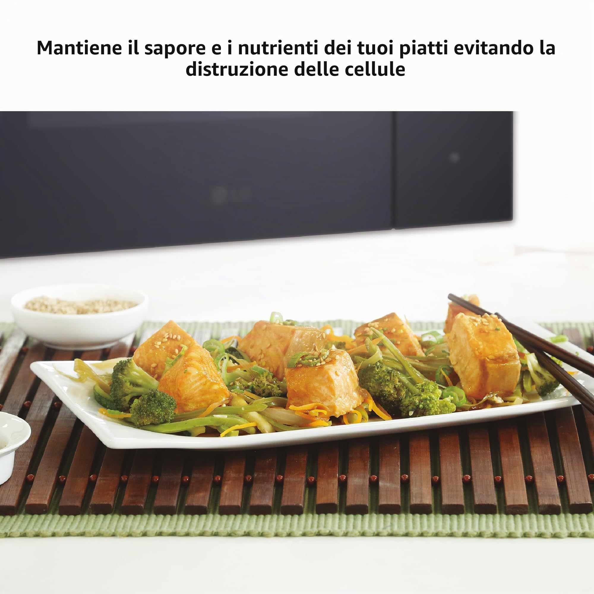 Microonde da incasso LG MGBZ2593F 25L con Grill 900W