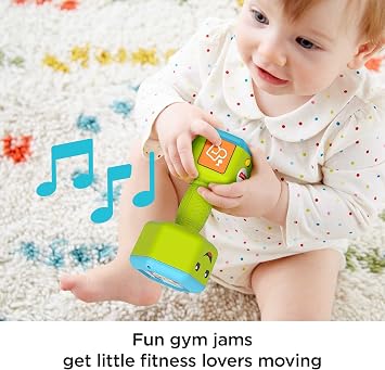 Fisher-Price Laugh & Learn Countin Reps Dumbbell