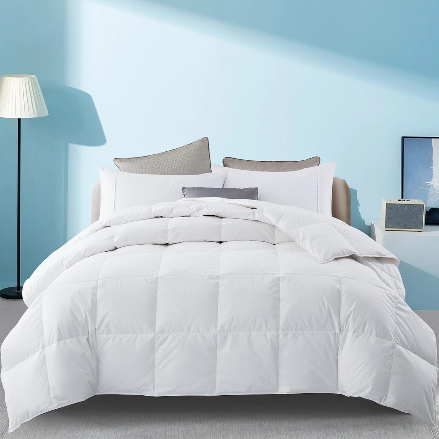 puredown® Lightweight Goose Feather Down Comforter Full