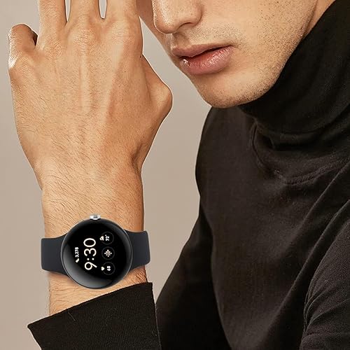 Miniatura 22 de Paquete de 5 bandas de reloj compatibles con Google Pixel 2/Pixel 3/Pixel 4 de 41mm para mujeres y hombres, correa de reemplazo deportiva duradera