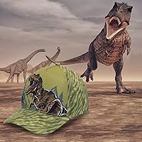 Vista 4 de Jurassic World - Gorra de béisbol para niños de 3 a 9 años, ajustable Jurassic World, Mundo Jurrasic