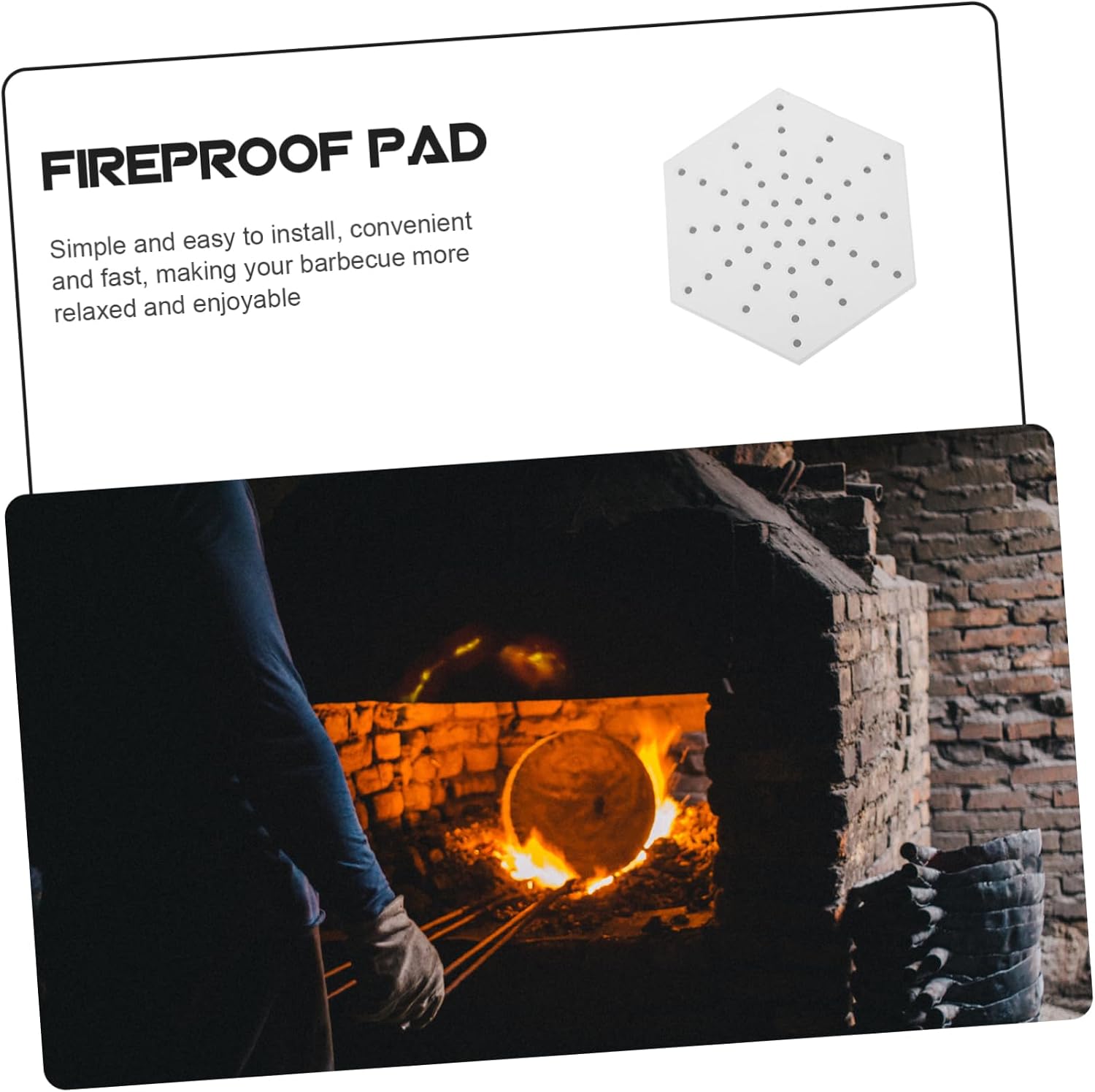 SEWOART Pottery Kiln Refractory Support Mat High-Temperature Ceramic Firing Tool and Reusable for Kiln Accessories for Pottery and Projects