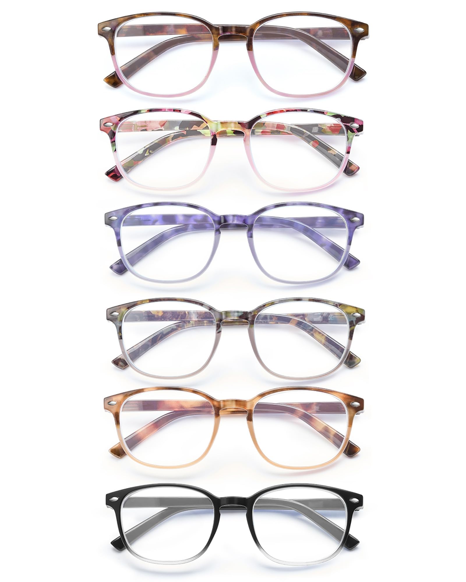 JM Gafas de Presbicia y Lectura. Cómodas y Duraderas con un Diseño Único. Para Mujer. [Pack 4 Unidades] - 1