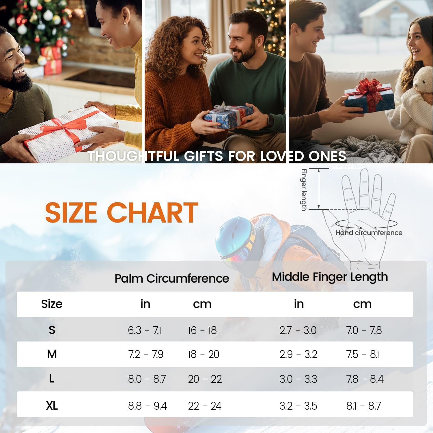 immtree Heated Gloves for Men Women, Rechargeable Electric Gloves with Battery (3000mAh x 2) 15s FlashHeat Technology, Waterproof Touchscreen for Winter Ski Hunting Driving Camping - Image 5