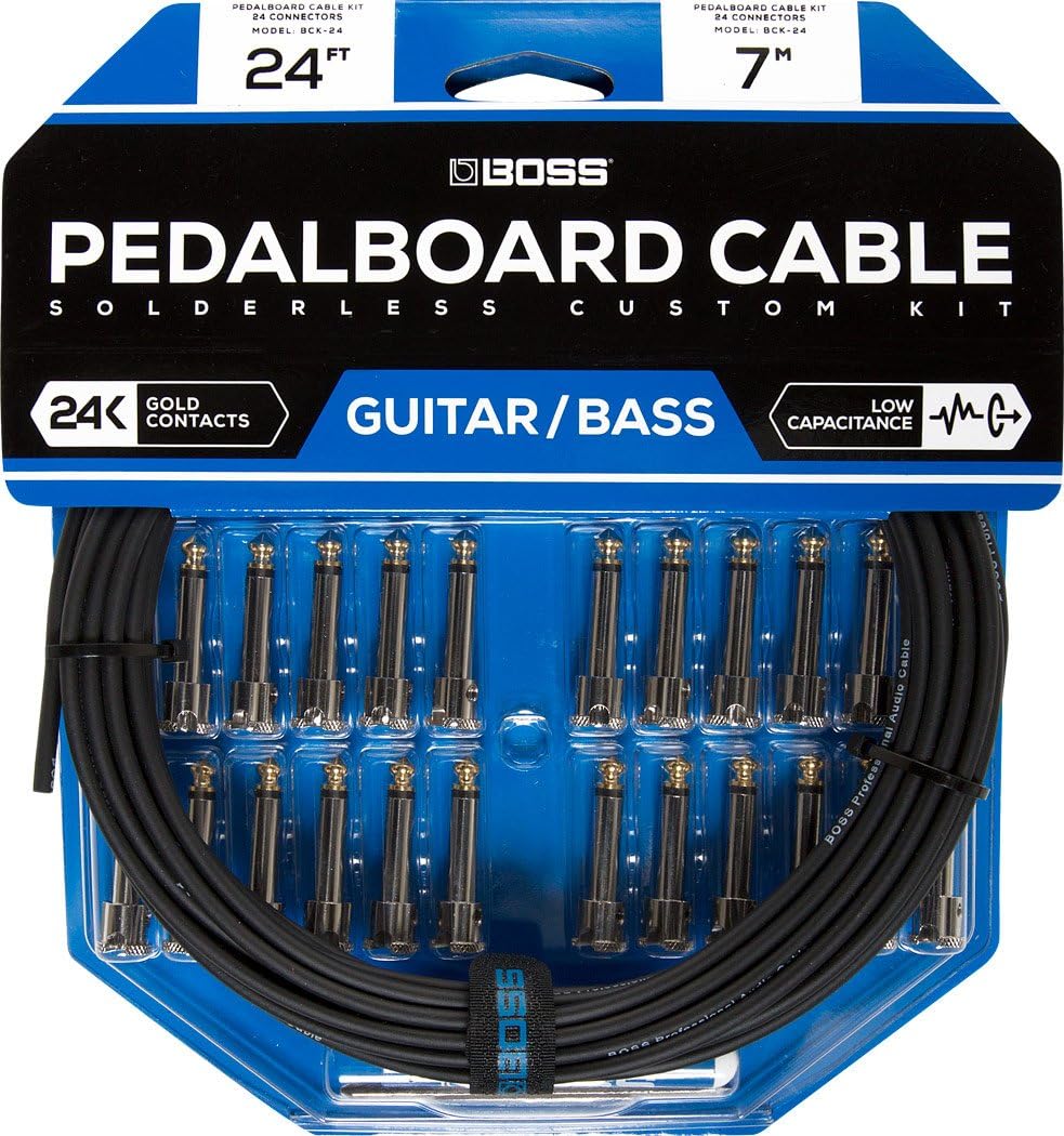 Bеѕt Prоmо BOSS Solderless Pedalboard Cable Kit (BCK-24)
