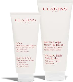 Hand & Nail Treatment Cream and Moisture-Rich Body Lotion Bundle | Hand Cream Softens, Nourishes and Shields Skin | Body Cream Intensely Hydrates Very Dry Skin
