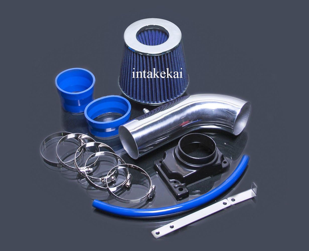 INTAKEKAI Performance Air Intake (Compatible with 1992-2003 Mitsubishi Montero/Montero Sport 3.0L V6 MODELS) (BLACK)