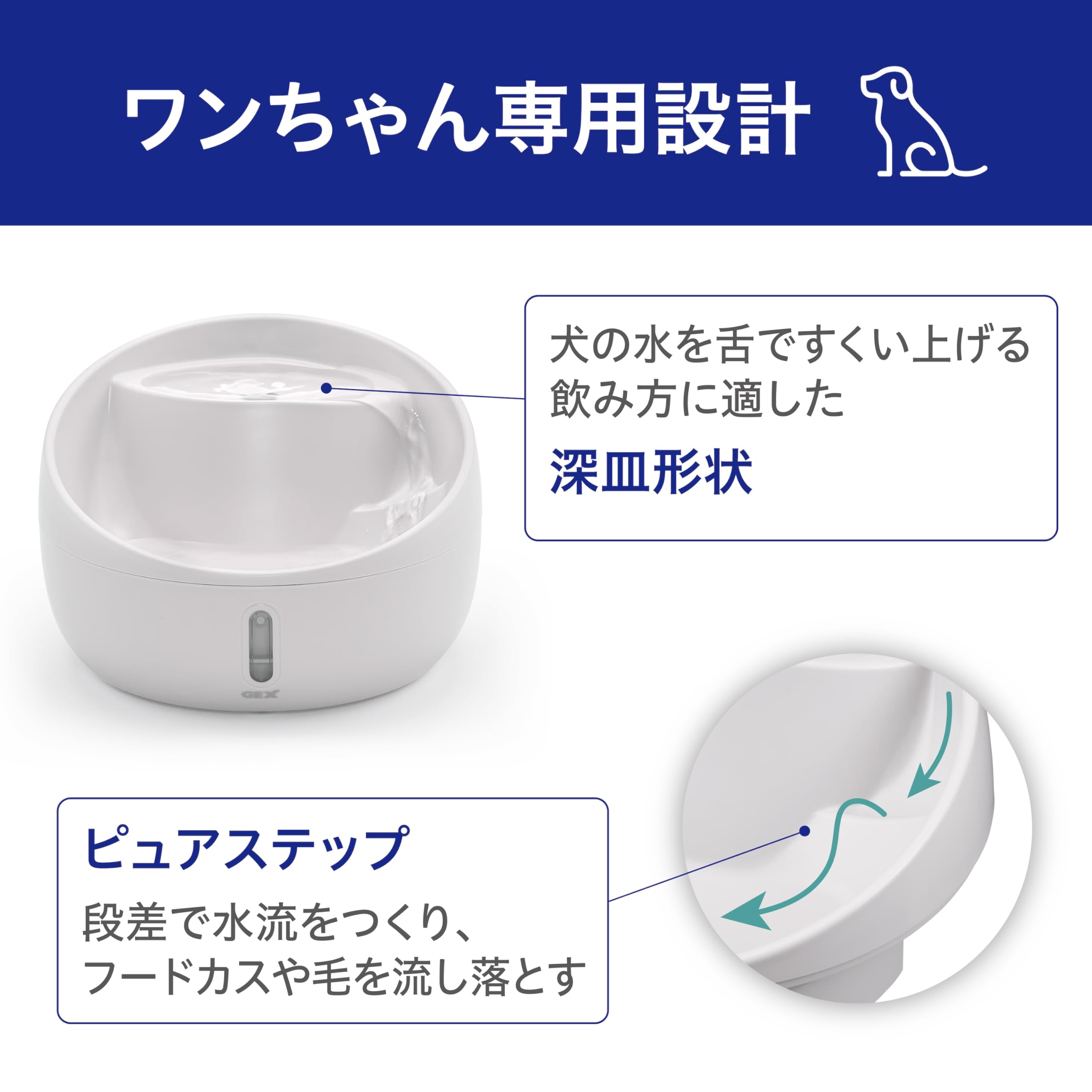 Amazon.co.jp: GEX ピュアクリスタル: フィルター式