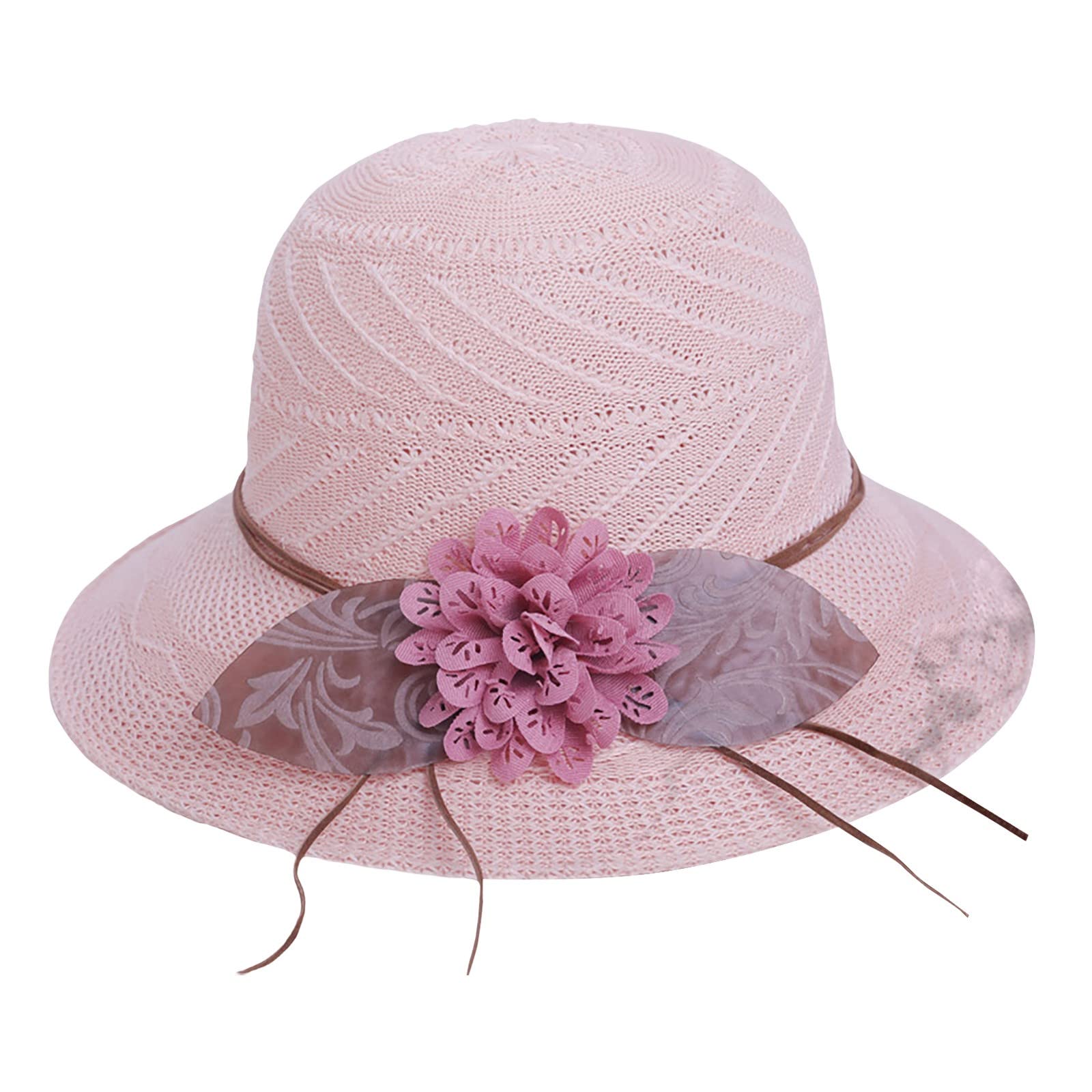 Generic Sombrero de sol plegable para mujer, sombrero grande de ala ancha, sombrero de sol para mujer, sombrero de paja para mujer, sombrero de paja, sombrero de paja para mujer S