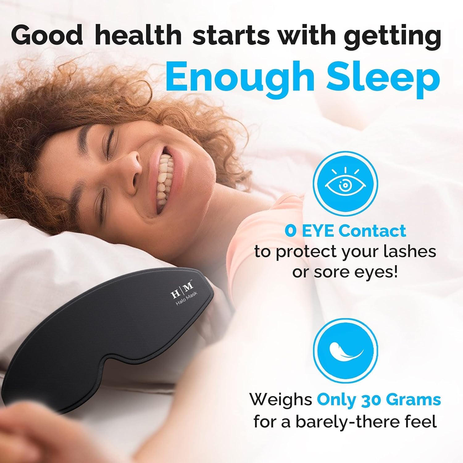 Myhalos Heat Eye Mask & Sleep Mask Bundle