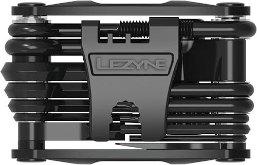 Miniatura 14 de LEZYNE RAP II - Multiherramienta para bicicleta 18 en 1, brocas anticorrosión, hexagonales 2/2.5/3/4/5/6/0.315 in, T10/T25, Phillips, interruptor