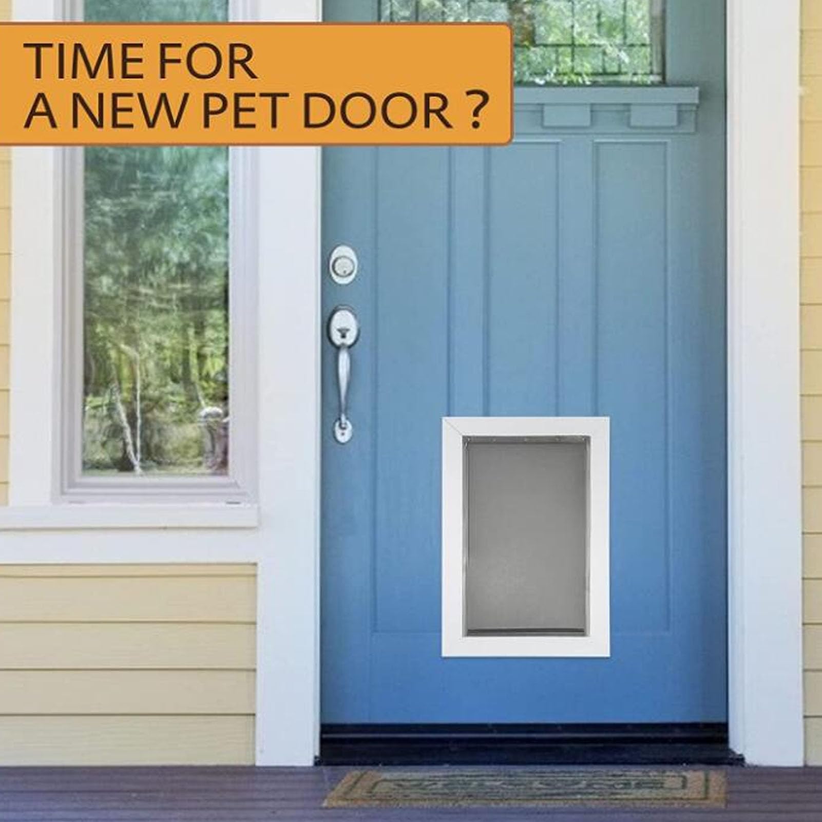 Amazon | 犬用ドア交換用フラップ、TPUペット用ドアフラップ 犬用ドア