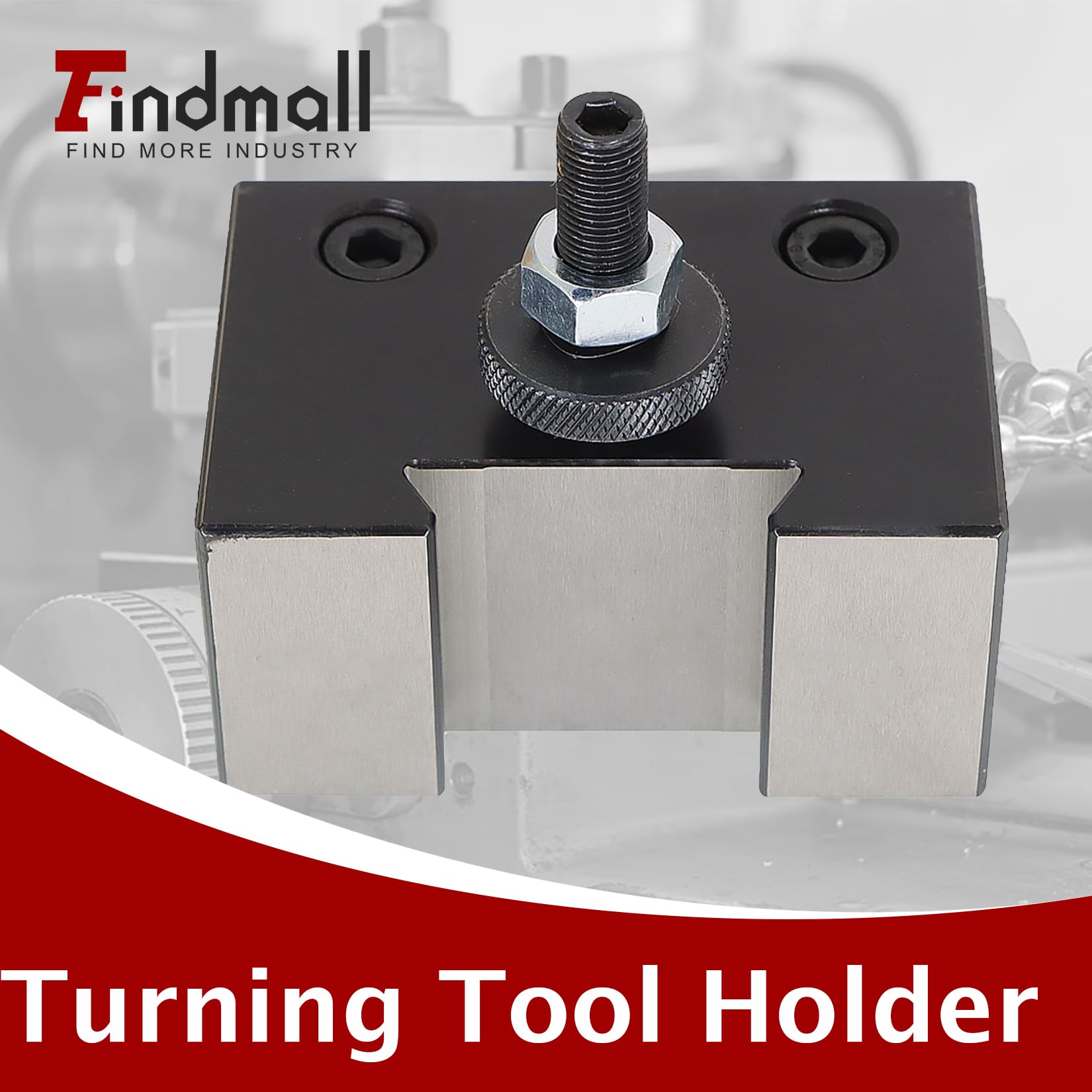 findmall BXA 250-204 Heavy Duty Boring Bar Holder, Quick Change Tool Post — Amazon image 3