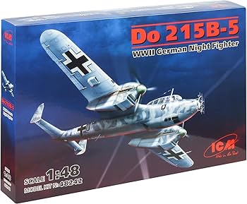 Amazon | アイシーエム ICM 1/48 ドイツ空軍 ドルニエ Do215 B-5