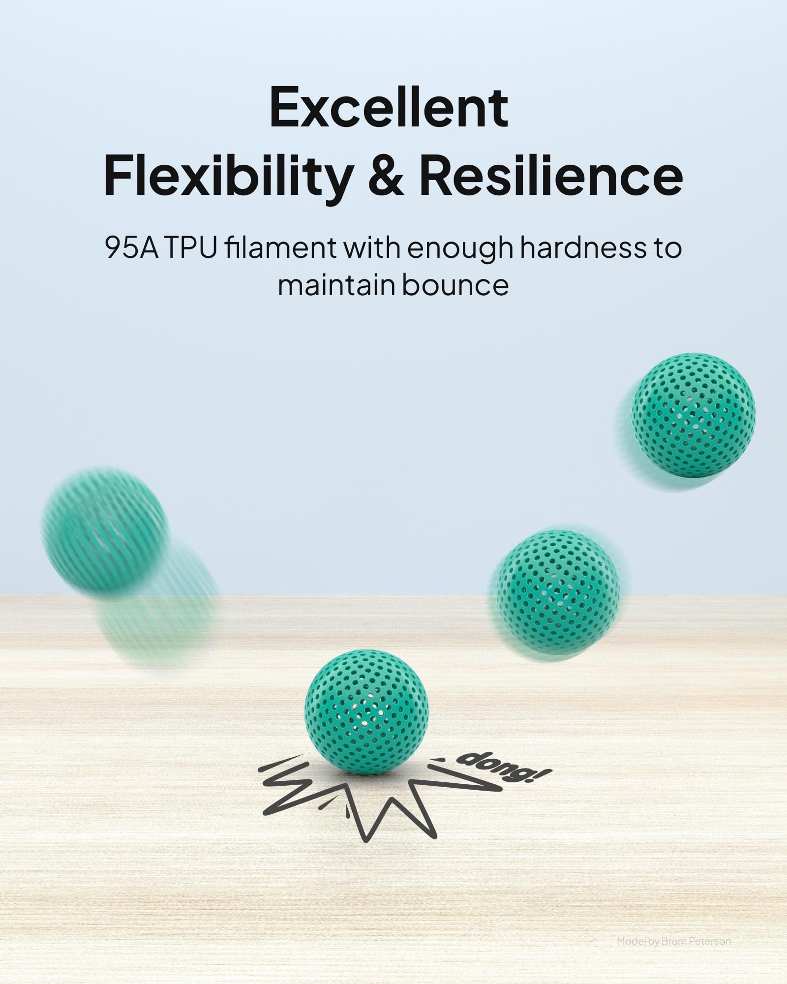 ELEGOO TPU Filament - Flexible 3D Printing -2