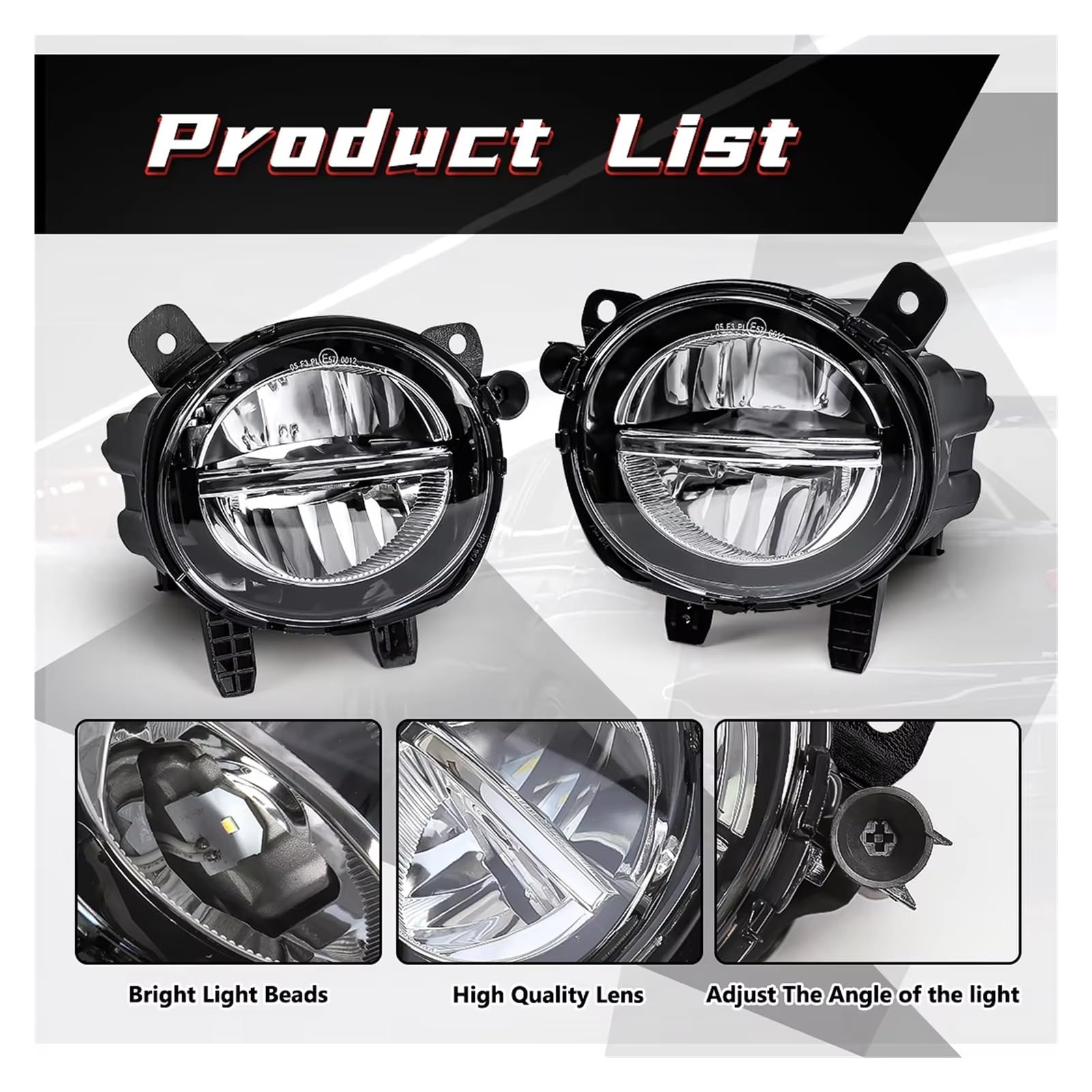 Ensemble Feux Antibrouillard Feu Antibrouillard Avant À LED