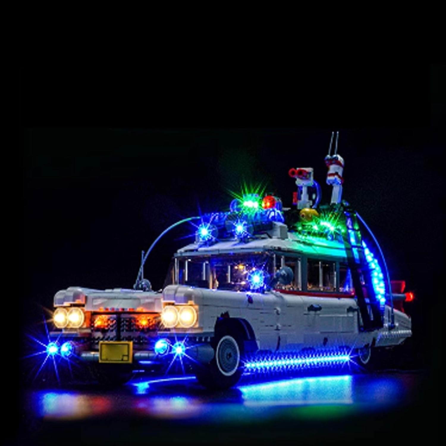 LED Lighting Kit Compatible with Lego 10274 Ghost-Catching Vehicle Series LED Light Set (Model Kit Not Included - Lighting Components Only) (18-Key Remote Version)