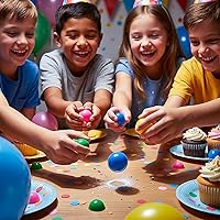 Vista 5 de Rhode Island Novelty 1 pulgada Bght Color Poppers 144 piezas