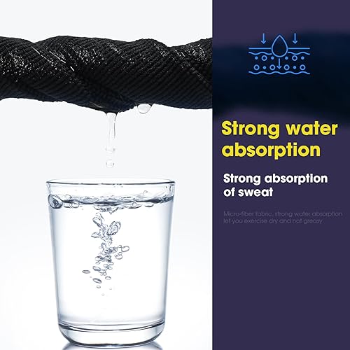Miniatura 3 de Braylin Diadema deportiva para hombres y mujeres, bandas para el sudor, diademas atléticas para correr, fitness