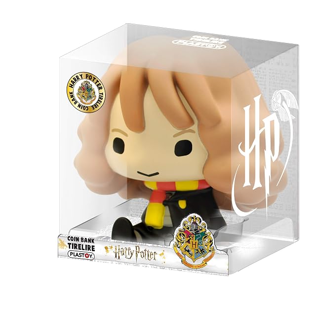 Foto 2 de 5 de Plastoy Harry Potter Hucha Chibi Hermione Granger - Plástico - 15 cm