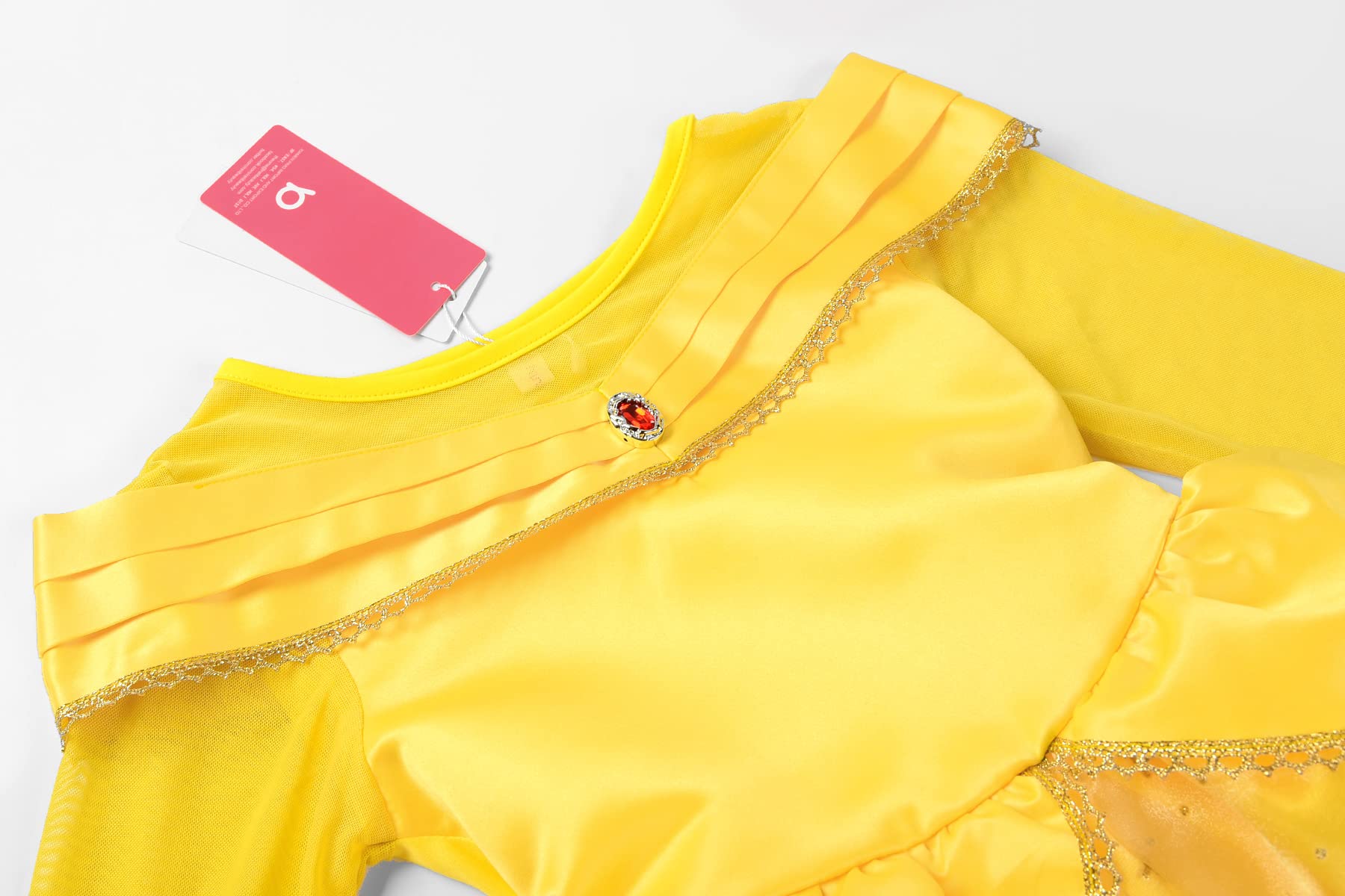 ReliBeauty Kostüm Mädchen Faschingskostüme Kleid Gleb Langärmel mit Zubehöre