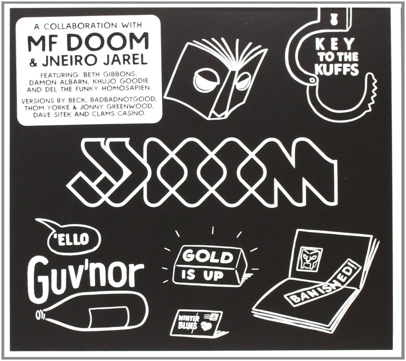 Keys to the Kuffs (Butter Edition) [Audio CD] JJ Doom; Del the Funky Homosapien; Indigo; Damon Albarn; Khujo Goodie; Roderick Skeaping; Boston Fielder; Shannon Powell and Beth Gibbons