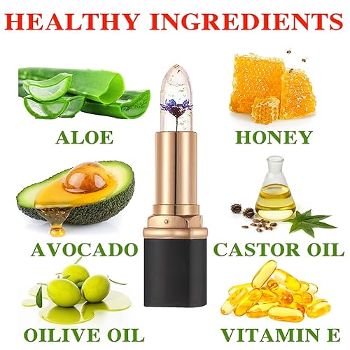 Miniatura 4 de 2 lápices labiales con cambio de color de temperatura, lápiz labial que cambia de color con temperatura mágica, brillo de labios, bálsamo labial 2