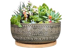 GEPGardening Ceramic Bonsai Pots