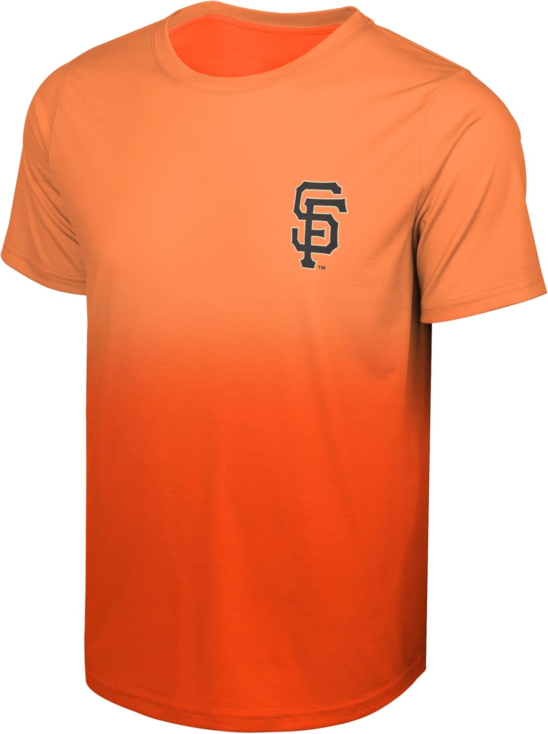 FOCO MLB Men's Official Primary Logo Premier Performance Gradient T-Shirt