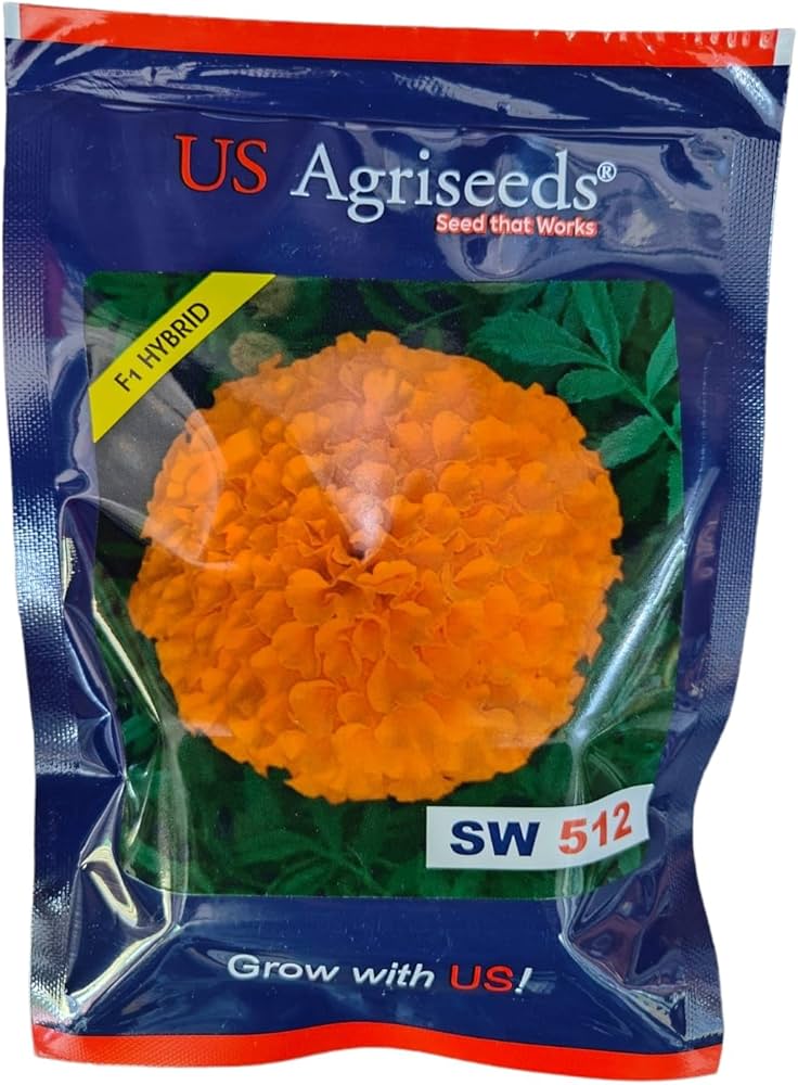 US AGRISEEDS HYBRID MARIGOLD SEED SW 512 : Amazon.in: Garden