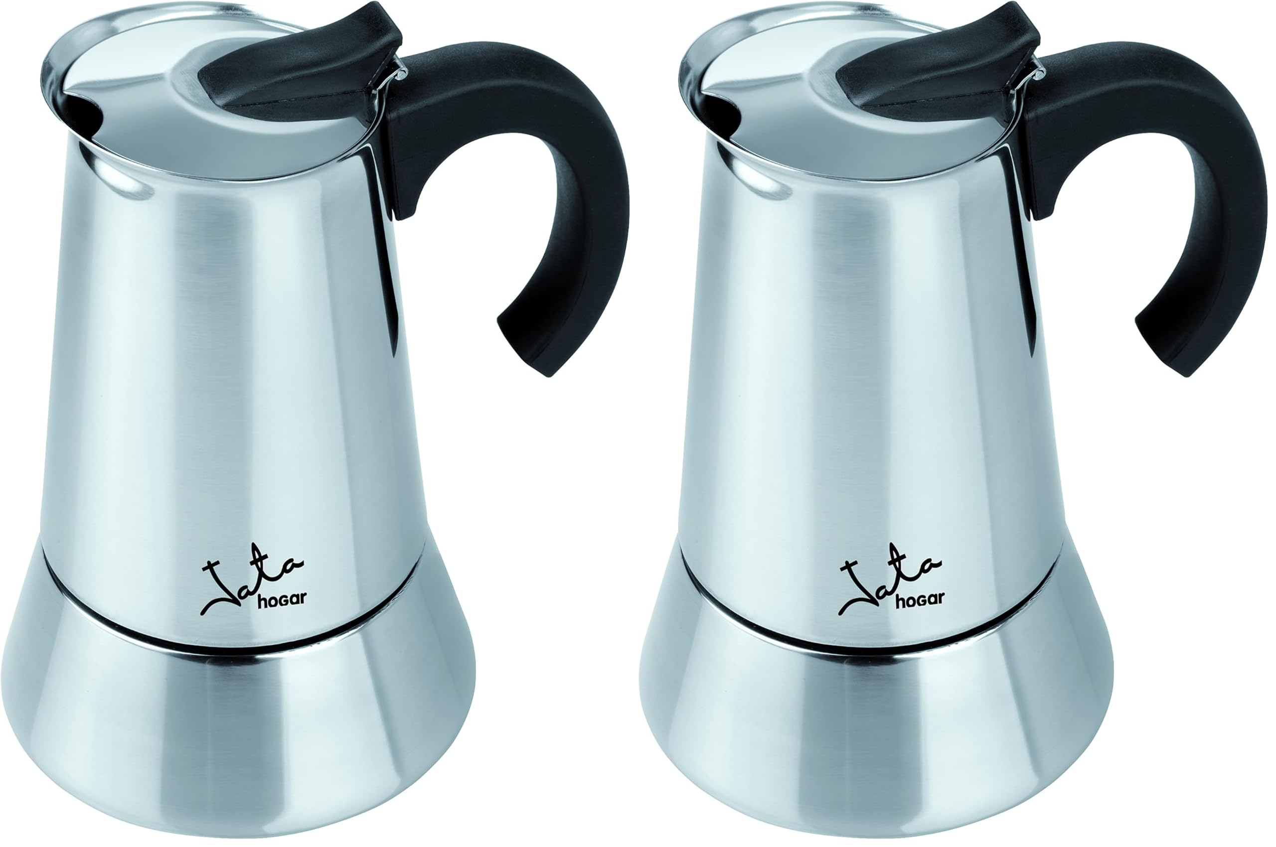Jata JAT300CAX106 - Caffettiera per 6 tazze (Confezione da 2)