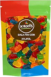 Bala De Ursinho Fini Com Xylitol Sem Açucar 1kg - X Roots