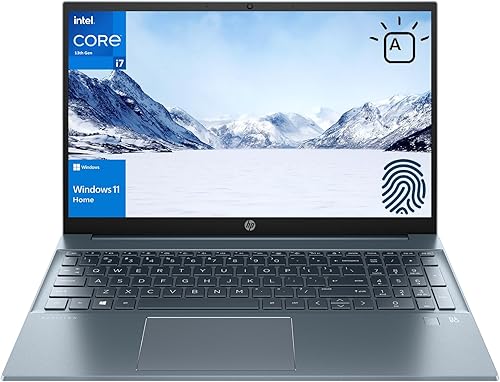 HP Pavilion - Computadora portátil, pantalla FHD de 15.6 pulgadas, Intel Core i7-1355U, 64 GB de RAM, SSD PCIe de 2 TB, lector de huellas