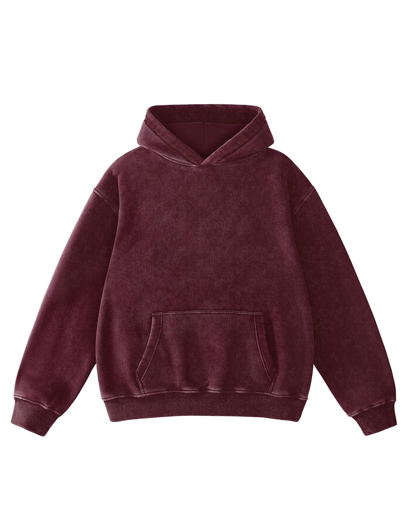 Hatant Oversized Hoodie Sweatshirts for Men Couples Heavyweight Hoodies Pullover Vintage Mens Acid Wash Sweaters Clothes 2026