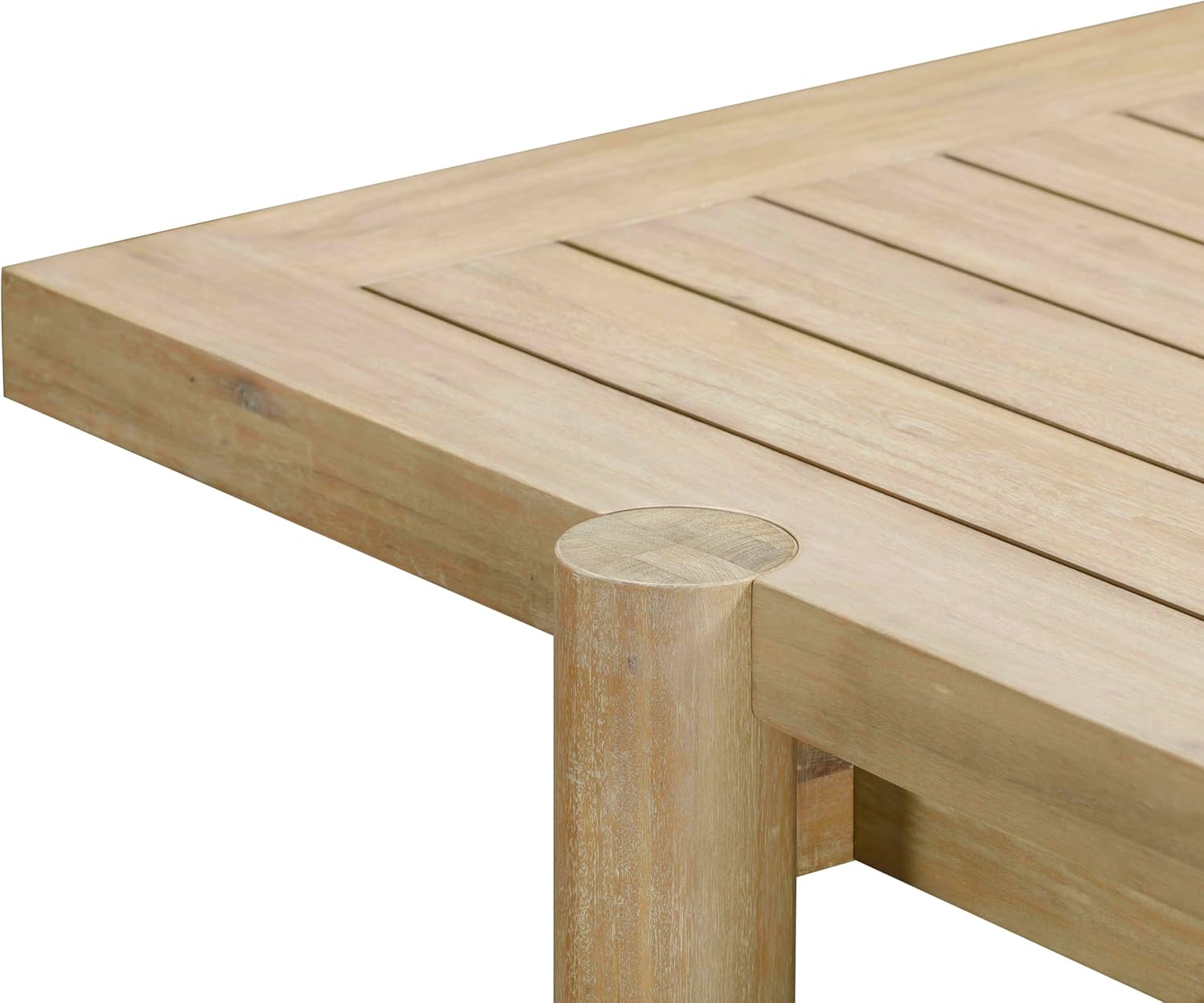 Tov Furniture Gata Light Teak Outdoor Rectangular Dining Table