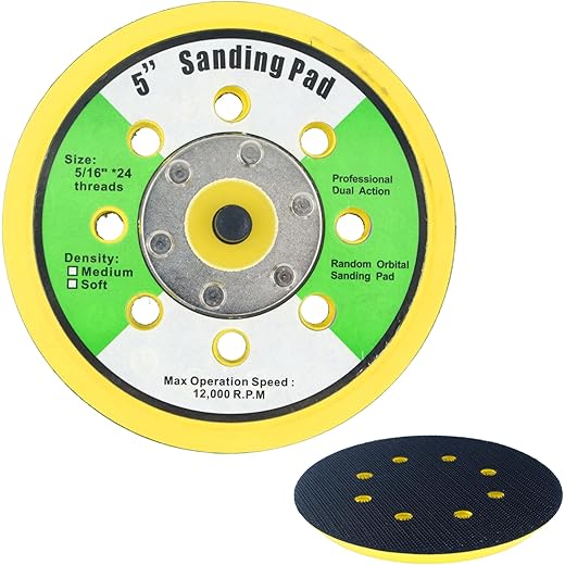 Kwick Cut+ Premium Velcro Backing Pad 5 Inch