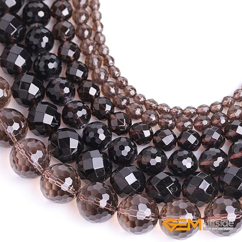 Miniatura 224 de GEM-Inside Red Orange Carnelian Gemstone Loose Beads Natural Energy Power Beads for Jewelry Making Round Faceted 8mm 15