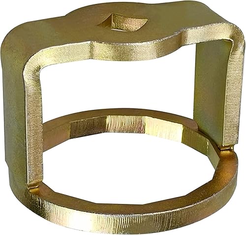 1726 - Herramienta de extracción de llave de tubo de filtro de aceite, 2.520 in x 14, recipiente de flauta de aceite, llave extractora de tapa de