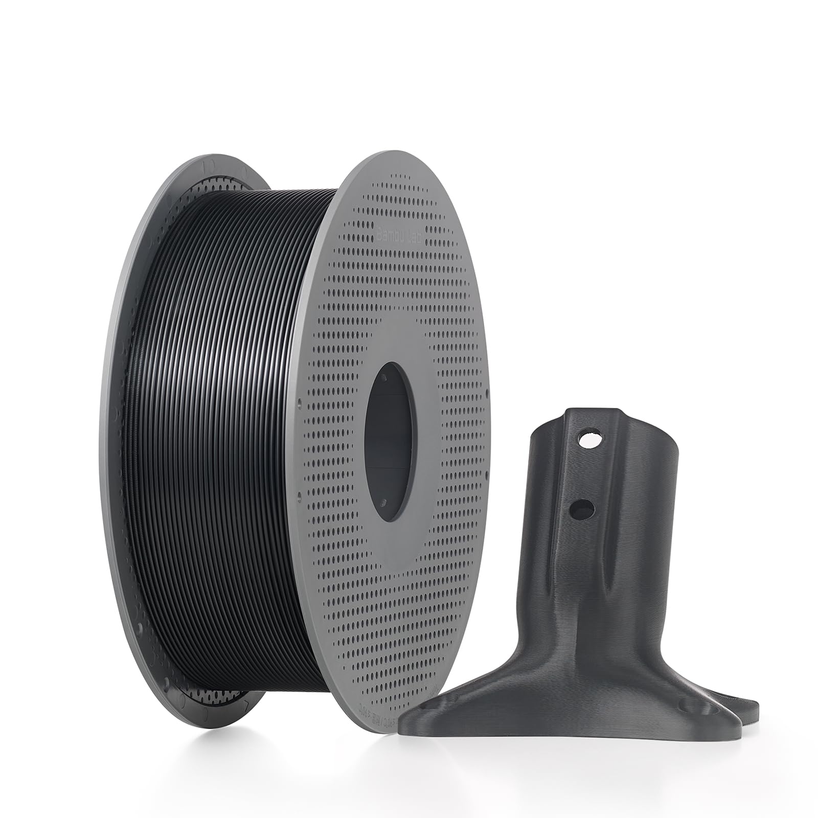 Bambu Lab ABS Basic Black Diameter: 1.75mm +/- 0.03mm, Tough and Durable, Good Heat & Freezing Resistance (With Spool)