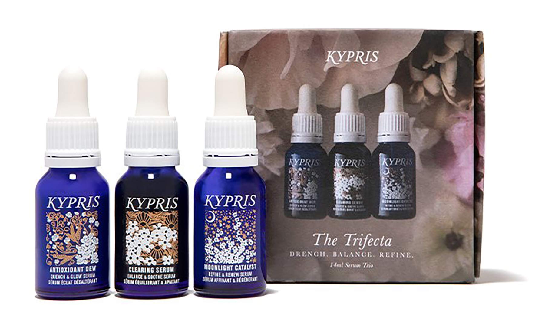 KYPRIS - The Trifecta Natural Serum Kit ($139 Value) | Clean, Non-Toxic, High-Performance Skin Care