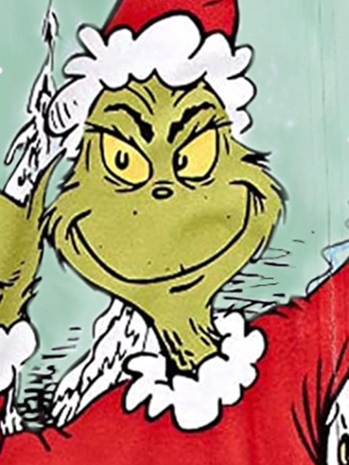 The Grinch Dr. Seuss Toddler Boys Girls Christmas Footed Blanket Sleeper Pajamas - Image 7