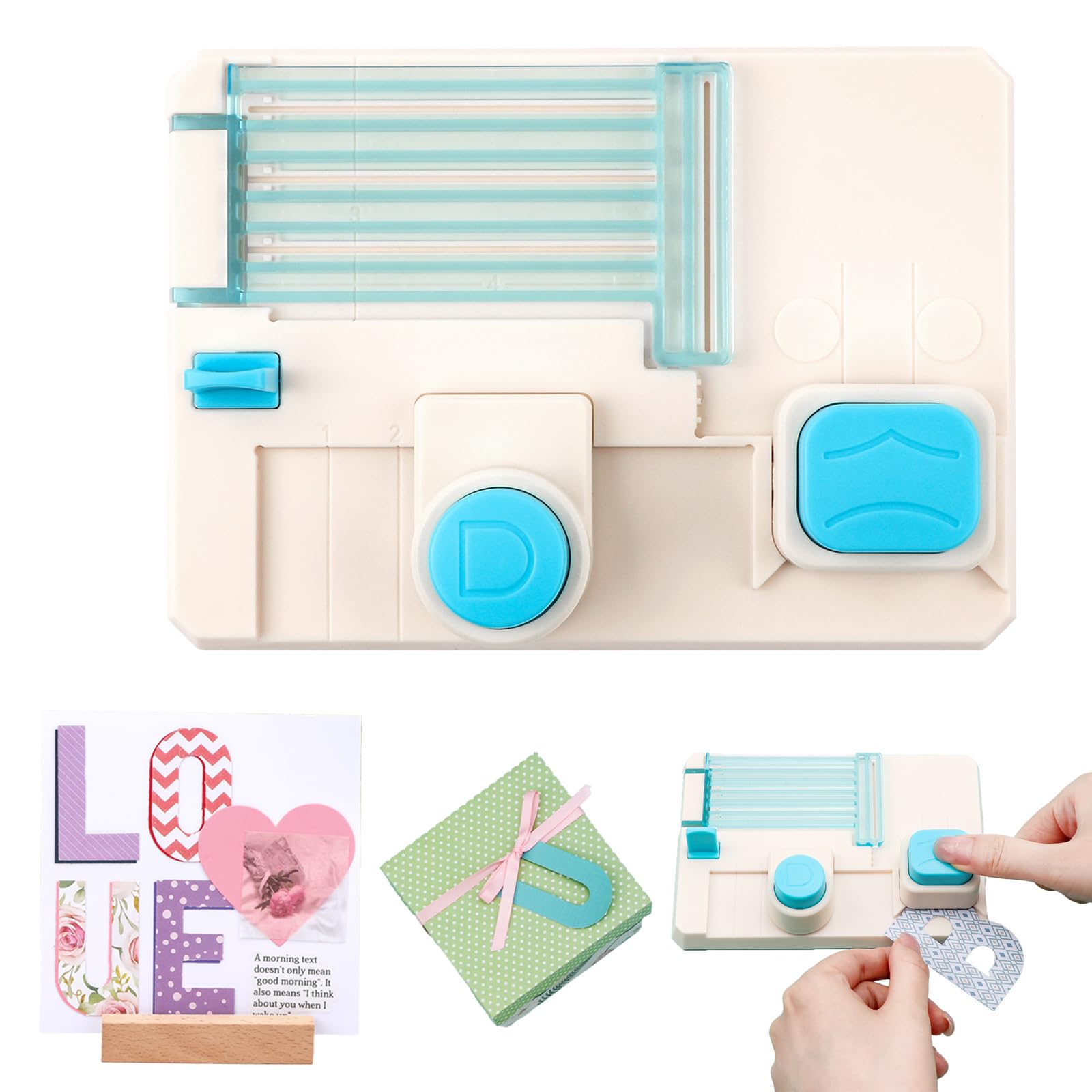 Amazon.co.jp: BAOFALI ミニアルファベットパンチボード DIYクラフト