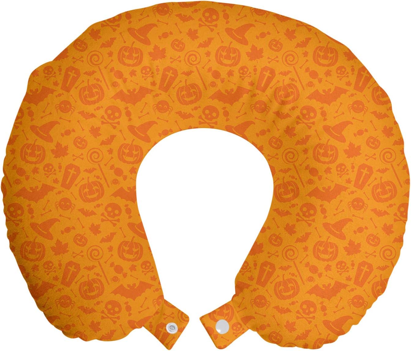orange neck pillow