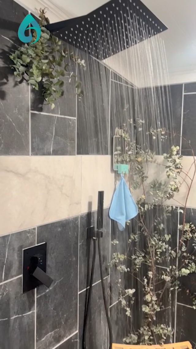 Aolemi Ceiling Mount Shower System With ABS 3 Functions Handheld - View #9